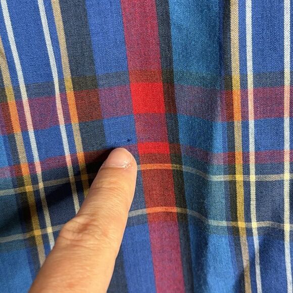 Plainsman mens Vtg long sleeve pearl snap button down western shirt size large - Picture 9 of 9